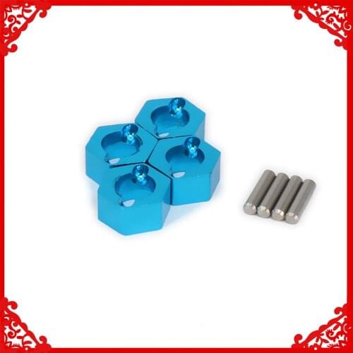RCAWD Aluminum 7mm RC Car Wheel Hex Hub Adapter Mount 1/18 Electric Truck Wltoys A959 A969 A979 K929 Upgraded Hop-Up Parts