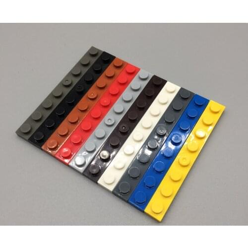 MOC building block 1x8 small particle puzzle creative DIY assembling toy building block 3460