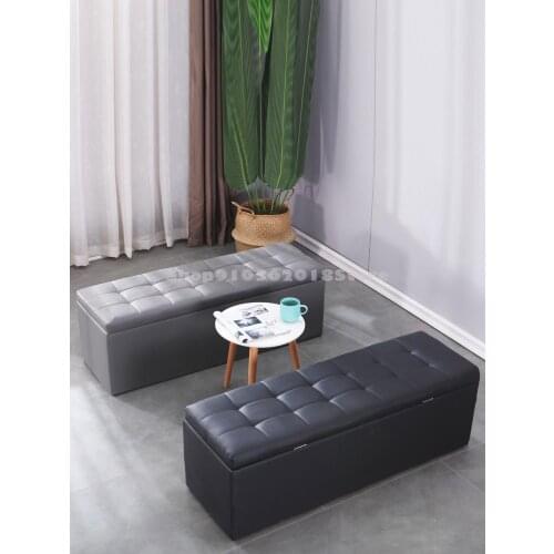 Clothing Store Shoes Changing Stool Storage Strip Sofa Stool Household Rectangular Rest Stool Fitting Room Can Sit Storage Stool
