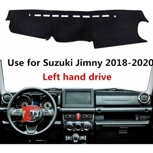 TAIJS Factory High Quality Sun Shade Sport Polyester Fibre Car Dashboard Cover For Suzuki Jimny 2018 2019 2020 Left hand drive