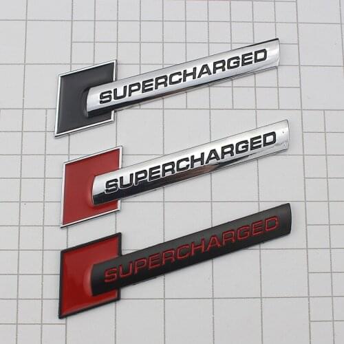 1 Pcs 3D3D Car Sticker Emblem Sport Auto Badge Decal for Land Rover Range Rover Supercharged Audi A3 A4 A5 A6 Q3 Q5 Q7