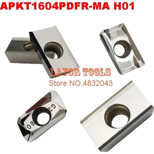 APKT1604PDFR-MA H01, Carbide Turning Inserts For Aluminum,special Vehicle Lathe Blade BAP400R boring