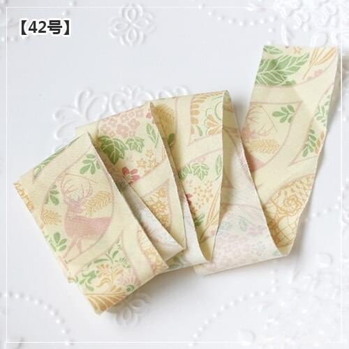 Dailylike Cotton Ribbons Cotton Strips Fabric Ribbon Patchwork Textile for Wrapping Fabric Edges Sewing Fabric DIY Gift Wrapping