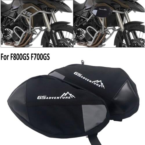 For BMW F800GS F700GS Motorcycle Frame Crash Bars Waterproof Bag Tool Placement Travel
