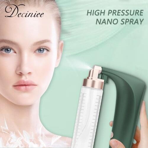 High Pressure Oxygen Facial Machine Water Oxygen Beauty Device Professional Micro-nano Moisturizing Sprayer Skin Rejuvenation