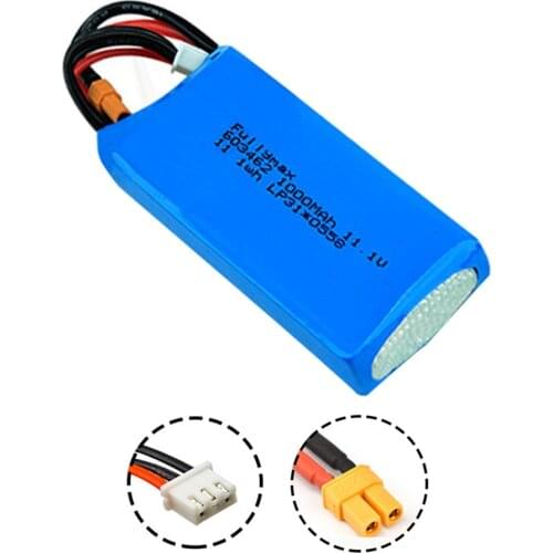 11.1V 1000mAh 1300mAh Lipo Battery XT30 Plug for XK X450 FPV RC Drone Spare Parts 11.1V Lipo Battery for WLtoys X450 helicopter