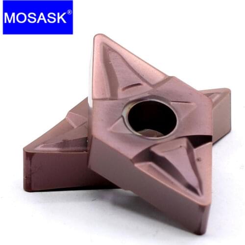 MOSASK 10PCS DNMG 1504 08 MF ZP1521 Stainless Steel CNC Cutting Carbon Steel Turning Insert Tool Holder Indexable Carbide Blade