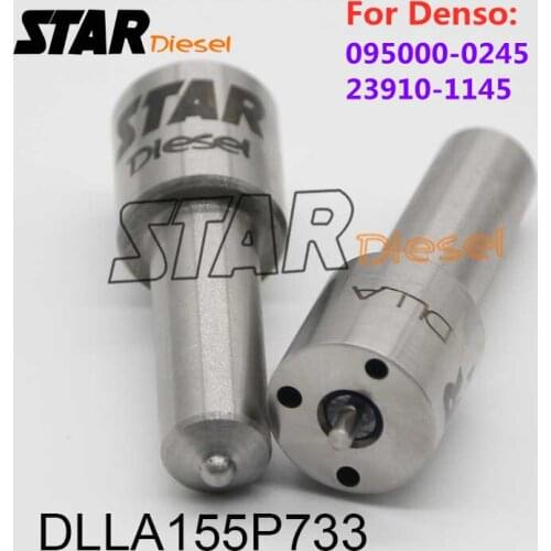 For Injection 095000-0245 23910-1145 Diesel Nozzle DLLA155P733 Common Rail Injector Tips DLLA 155P 733