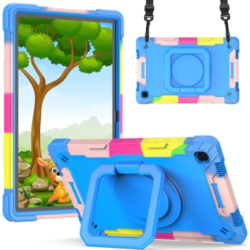 Latest Tablet Case For Samsung Galaxy Tab A7 10.4 2020 Cover Shockproof Rugged Duty Tablet Case For Samsung 10.4" T500 T505 Case