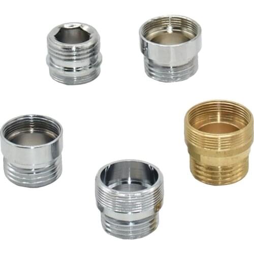 1pc Brass 1/2" Male To M22 M24 M20 Thread Connector For Bathroom Shower Faucet Adapter Female Connector Copper Fittings