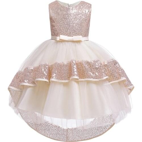 Girls Dress Christmas Children Evening Party Dress Girls Costume Kids Dresses For Girls Princess Dress Flower Girls Wedding Gown