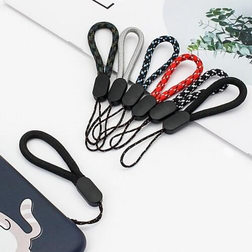 Mobile Phone Strap Short Lanyard Wrist strap Cell phone Universal Hold Lanyards Hand Rope Lanyard for Samsung IPHONE Huawe