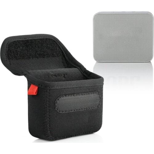 Speaker Storage Bag Magic Sticker Shockproof Small Elastic Speaker Protection Case for JBL Go2 Speaker