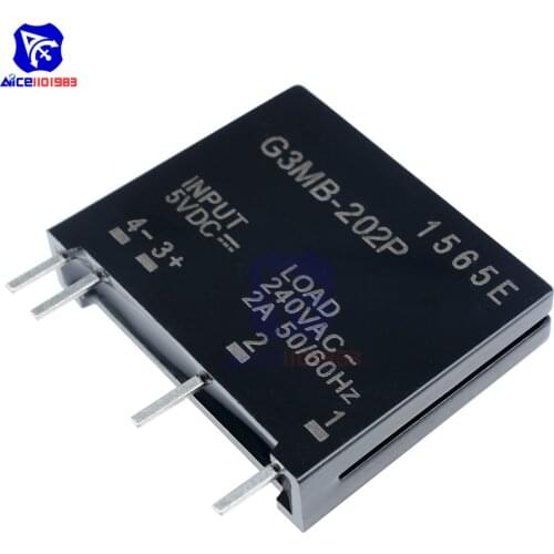 DC-AC 5V DC to AC 240V 2A G3MB-202P G3MB 202P Relay Module Solid State Relay For Arduino