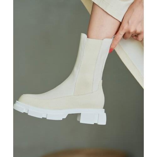 Women Shoes Women Boots Winter Block Ankle Boots for Women Zapatos De Mujer Womens Platform Heels Chunky Boots Platform Boots