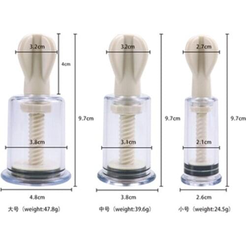 2pcs Female bdsm bondage Nipple Sucker Breast Enlarger Sex Product for Adults Women Clit Suction Vacuum Clamps Pumps Sex Toys