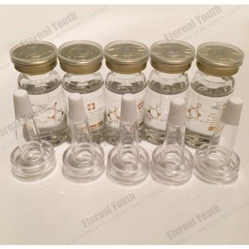 10ml *5pcs Hyaluronic Acid HA & Collagen Anti Aging Wrinkles Fine Line Natural Ageless Skin Care