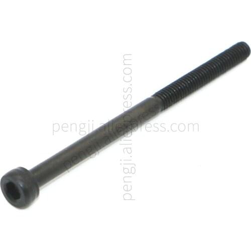 100PCS M3 - 0.5 x 45mm Socket Head Cap Screws Metric, Allen Socket Drive, 12.9 Grade Alloy Steel, DIN 912, Black Oxide Finish