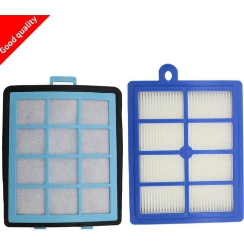 1x Exhaust vents filter +1x Intake Vents HEPA Filter Replacement for philips FC8766 FC8767 FC8760 FC8764 vacuum cleaner parts