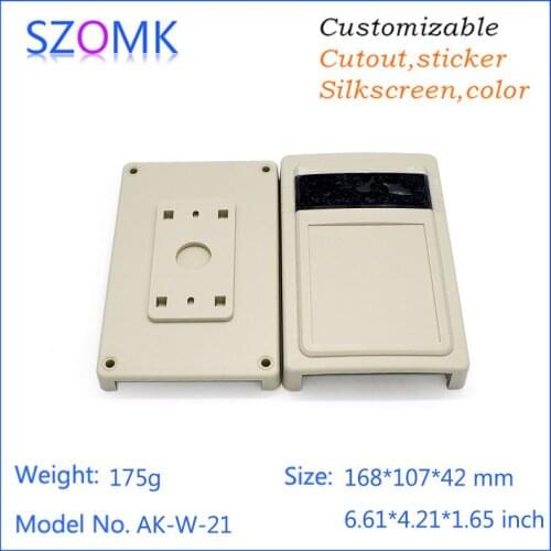 4pcs a lot szomk abs plastic housing electronic device box material DIY controller shell abs material 168*107*42mm