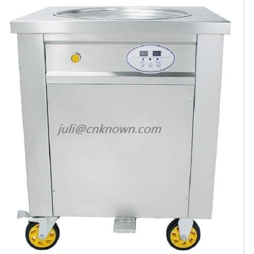 50cm round/square pan popular thai fried ice cream machine/fried ice cream roll machine mesin ais krim goreng