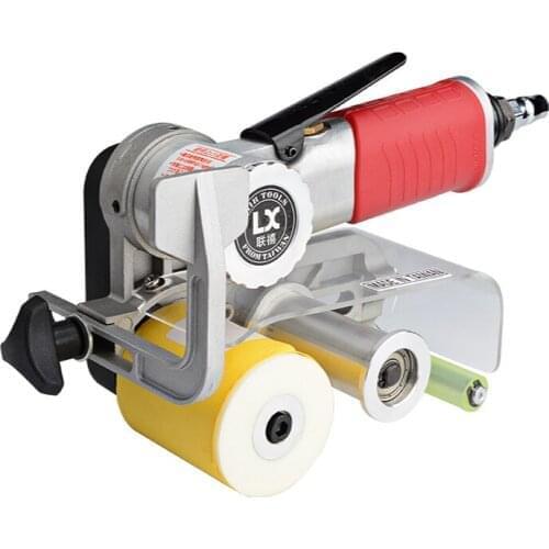 60*260 Pneumatic Wire Drawing Machine Air Belt Sander Metal Polishing Machine Mini Sandpaper Machine
