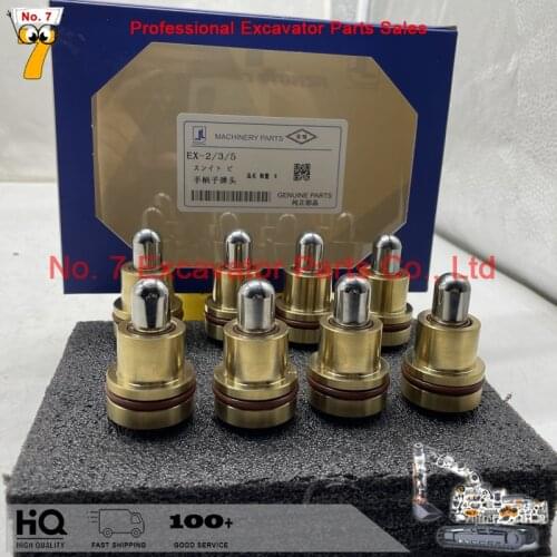 Excavator accessories Hitachi EX100/120/EX200-2-3-5/210/230/330 joystick handle bullet head