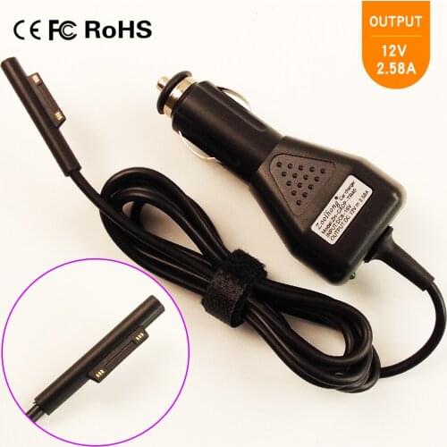 12V 2.58A Laptop Car DC Adapter Charger for Microsoft Surface Pro 3 Pro 4 (i5 i7 ) Tablet 1625
