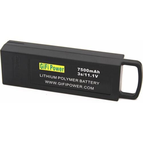 Drone Power For Yuneec Q500 4K For Typhoon RC Drone 7500mAh 11.1V 3S Flight Lipo Battery Large Capacity Battery For Yuneec Q500