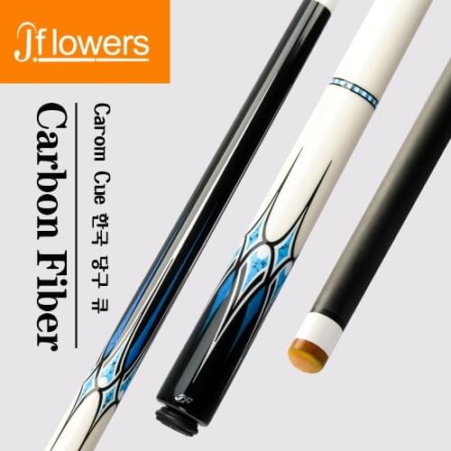 Jflowers Carbon Energy Carom Cues 12mm Carbon Fiber Shaft Stick 142cm Radial Pin Joint Technology Carom Cue Korea 3 Cushion Cue