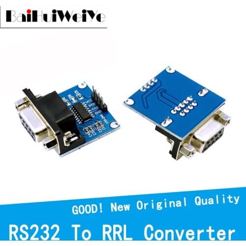 MAX3232 RS232 to TTL Serial Port Converter Module DB9 Connector MAX232 Board For Arduino Original Good Quality