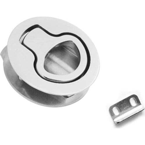 Marine Grade Stainless Steel 316 Flush Boat Flush Pull Latches Slam Lift Handle Deck Hatch Marine Hardware