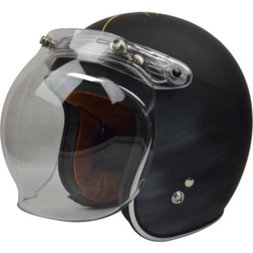 Motorcycle Helmets Accessorie Open Face Helmet Visor Motorcycle Helmet Bubble Visor Casco Moto Visor