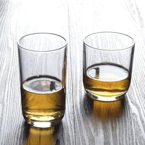 Set of 2 high quality crystal party whiskey wine glass home party beer drinking glass cups 200901-42
