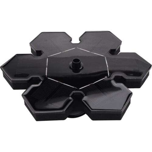 Practical Solar Fountain Pump Solar Powered Bird Bath Fountain Pump Solar Panel Kit Water Pump Outdoor Watering Submersible Pump