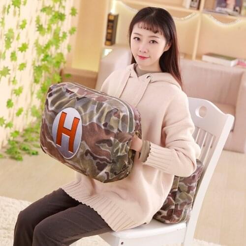 PUBG Playerunknowns Battlegrounds 40*30cm first aid kit Gift Plush pillow Children Gifts Give doll Hand WARMER Pillow