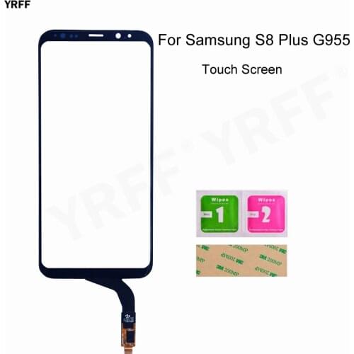 For Samsung S8+ Plus Glass Touch Panel Sensor For Samsung Galaxy S8 Plus G955 S8+ Touch Screen Digitizer Panel Repair Part