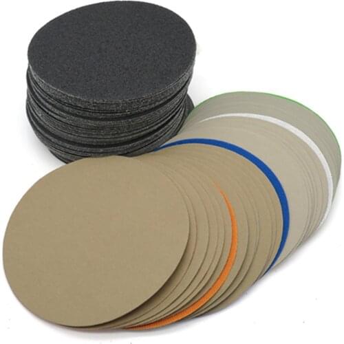 20pcs 6 Inch 150mm Waterproof Sanding Discs Hook & Loop Silicon Carbide Sandpaper Wet/Dry 60 to 10000 Grit for Polishing