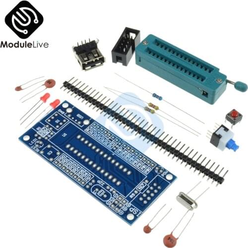 ATmega8 ATmega48 AVR Minimum System Development Board Miniature Mini Electronic Suite Parts DIY Kit Without Chip 8M