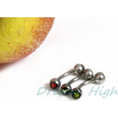 Wholesale Logo Eyebrow Piercing Oil Dripping Eyebrow Ring Popular Jewelry Basic Style 100pcs/lot Free Shipping Mixed S