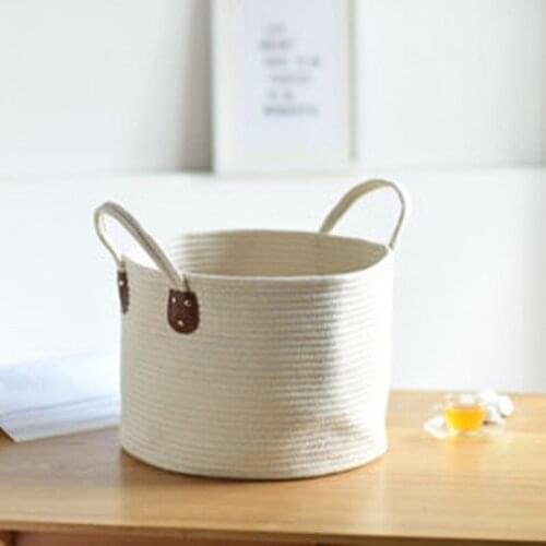 Dirty Cothes Basket Environmentally Friendly Cotton Clothes Clothes Toys Sundries Storage Basket Laundry Basket Storage Basket
