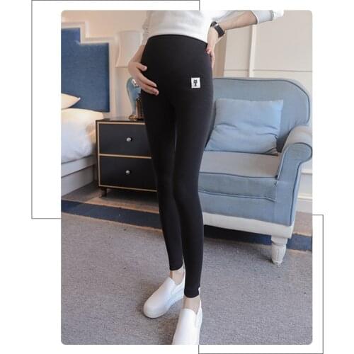 Maternity Leggings Adjustable Waist Pregnant Women Pregnancy Clothes Pants Ropa Mujer Embarazada Premama Enceinte Soft Slim