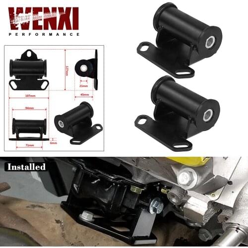 Frame Mount Engine Swap Adapter Plate For Chevy Blazer / S10 2.8L GMC Jimmy S15 / Sonoma S15 2WD Oldsmobile Bravada 2WD