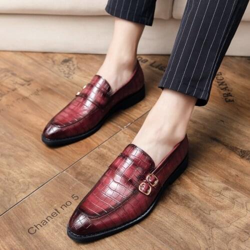 Stylish Shoes Mens Casual Leather Shoes Male Fashion Alligator Sport Sneakers For Men Mens Italian Brown 2020