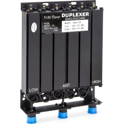 UHF 400-470MHz 25W Duplexer Radio Repeater N Female Connectors Walkie-talkie Repeater Box