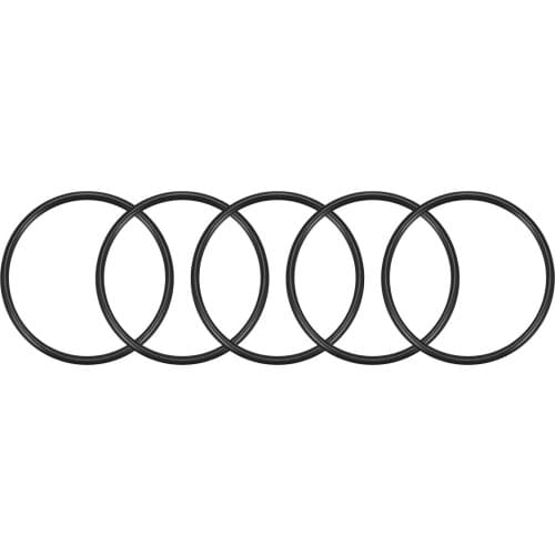 Uxcell O-Rings Nitrile Rubber, 35.2mm Inside Diameter, 40mm OD, 2.4mm Width, Round Seal Gasket(Pack of 5)