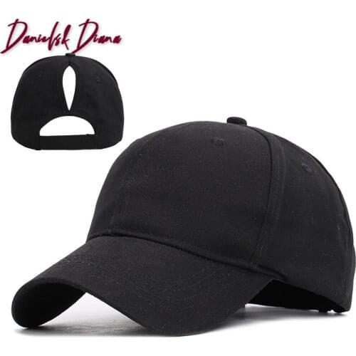 Color plate ponytail female hat summer new cauda equina baseball cap opening after European and American wind caps