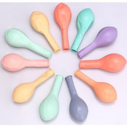 12 inch Mcaron Balloon Round Latex Balloon Wedding Decoration Happy Birthday Party Decoration Baby Shower Globos Wholesale