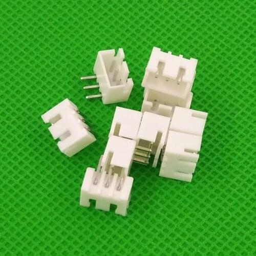 2000pcs male right angle material XH2.54 3pin 3pins Connector Leads pin Header XH-AW XH-3AW Free shipping