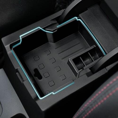 Car-Styling Car Central armrest box storage box decorationFor Suzuki SX4 S-Cross S Cross 2014-2018 Car-styling Car-covers
